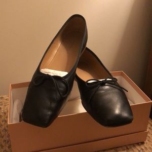 Mansur Gavriel Square Toe Ballerina Flats